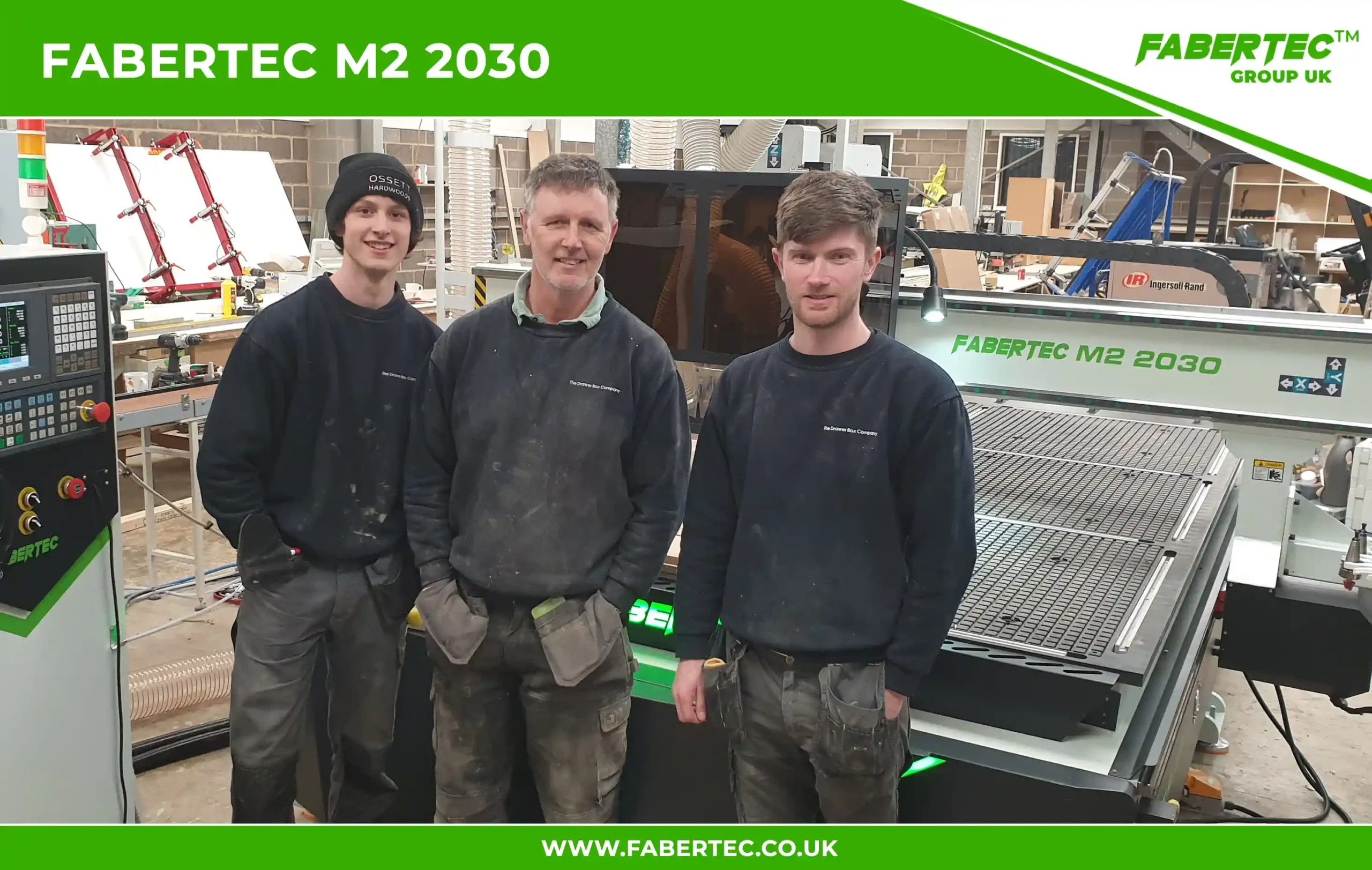 Fabertec M2 2030 CNC Centre Router Installation