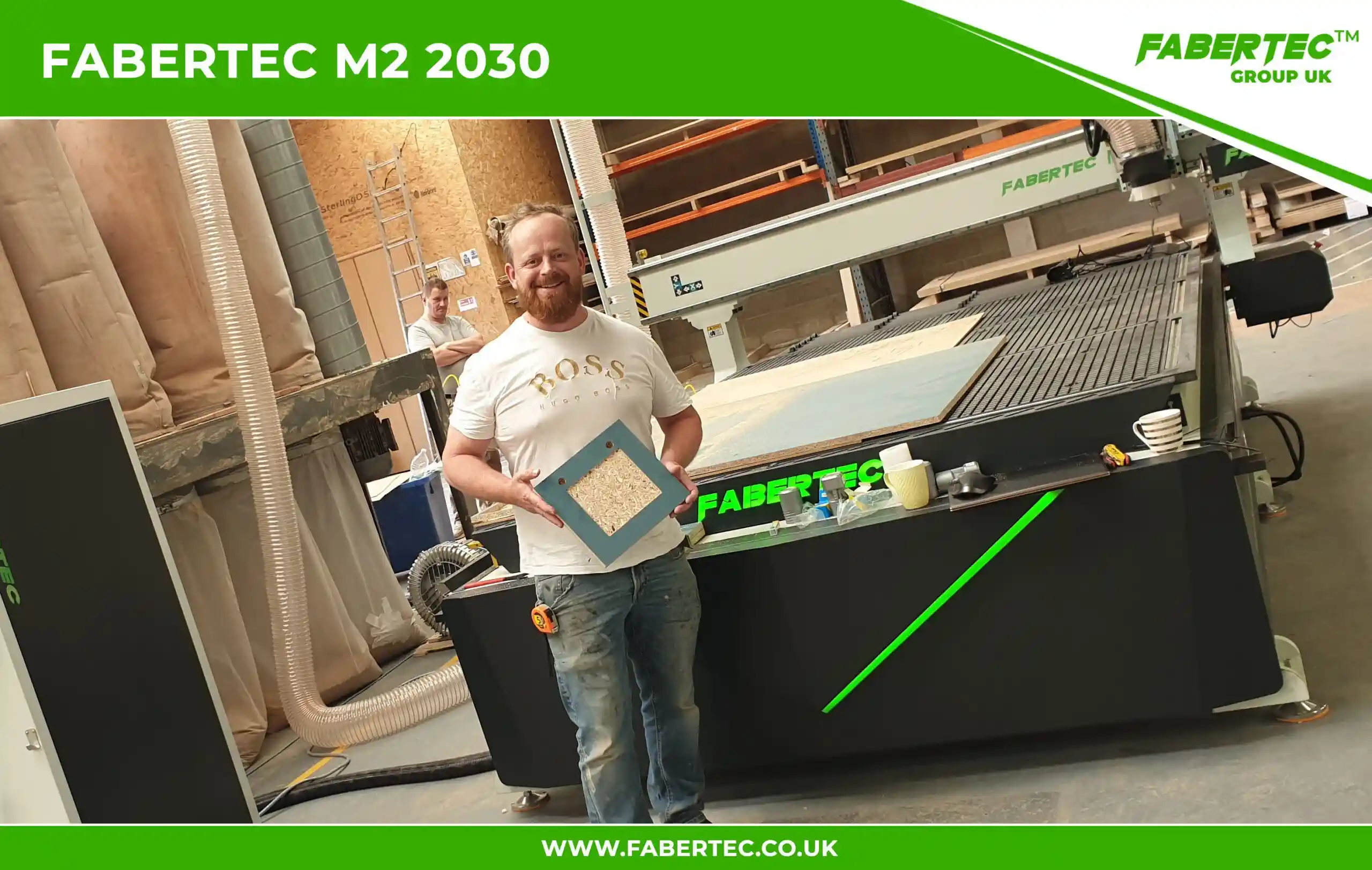 Fabertec M2 2030 CNC Centre Router Installation