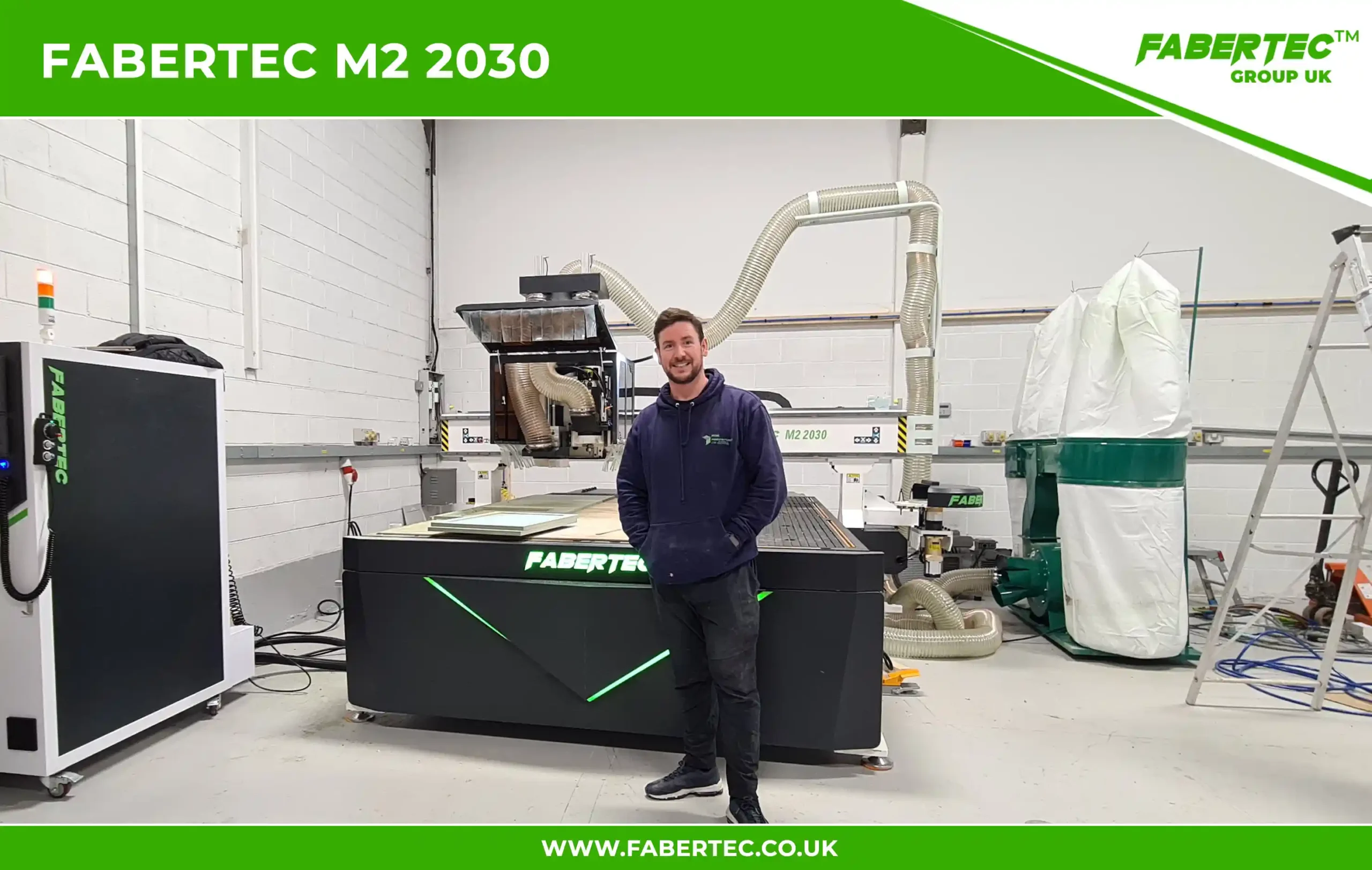 Fabertec M2 2030 ATC CNC Centre Installation