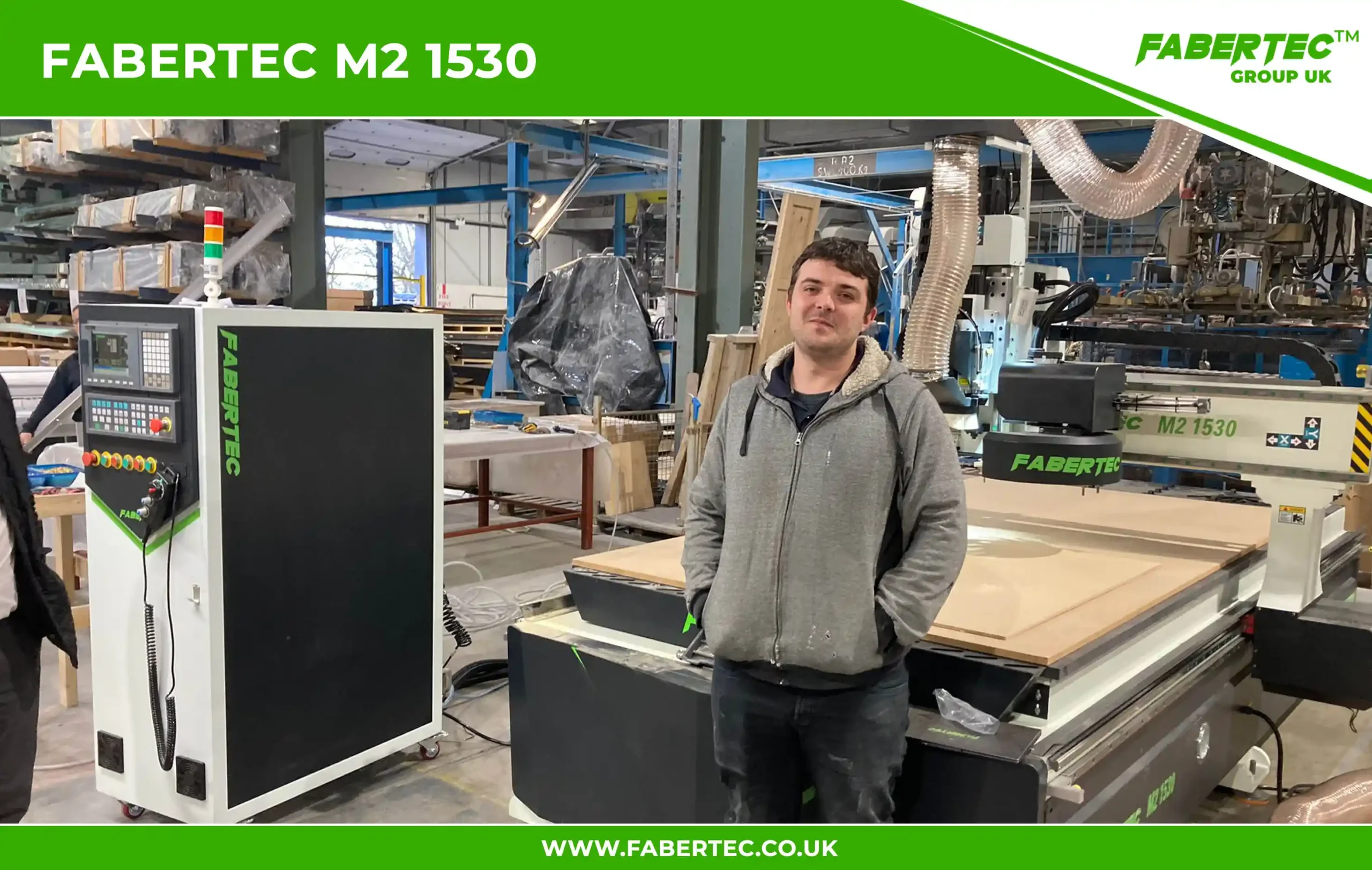 Fabertec M2 1530 CNC Centre Installation