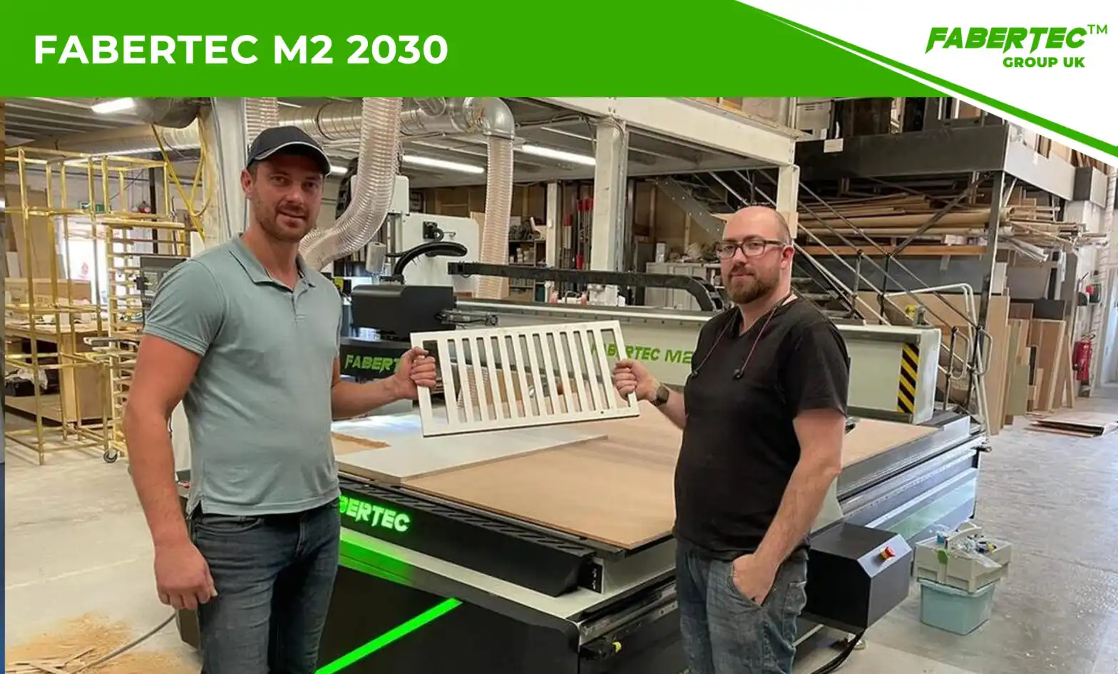 Fabertec M2 2030 CNC Centre Installation