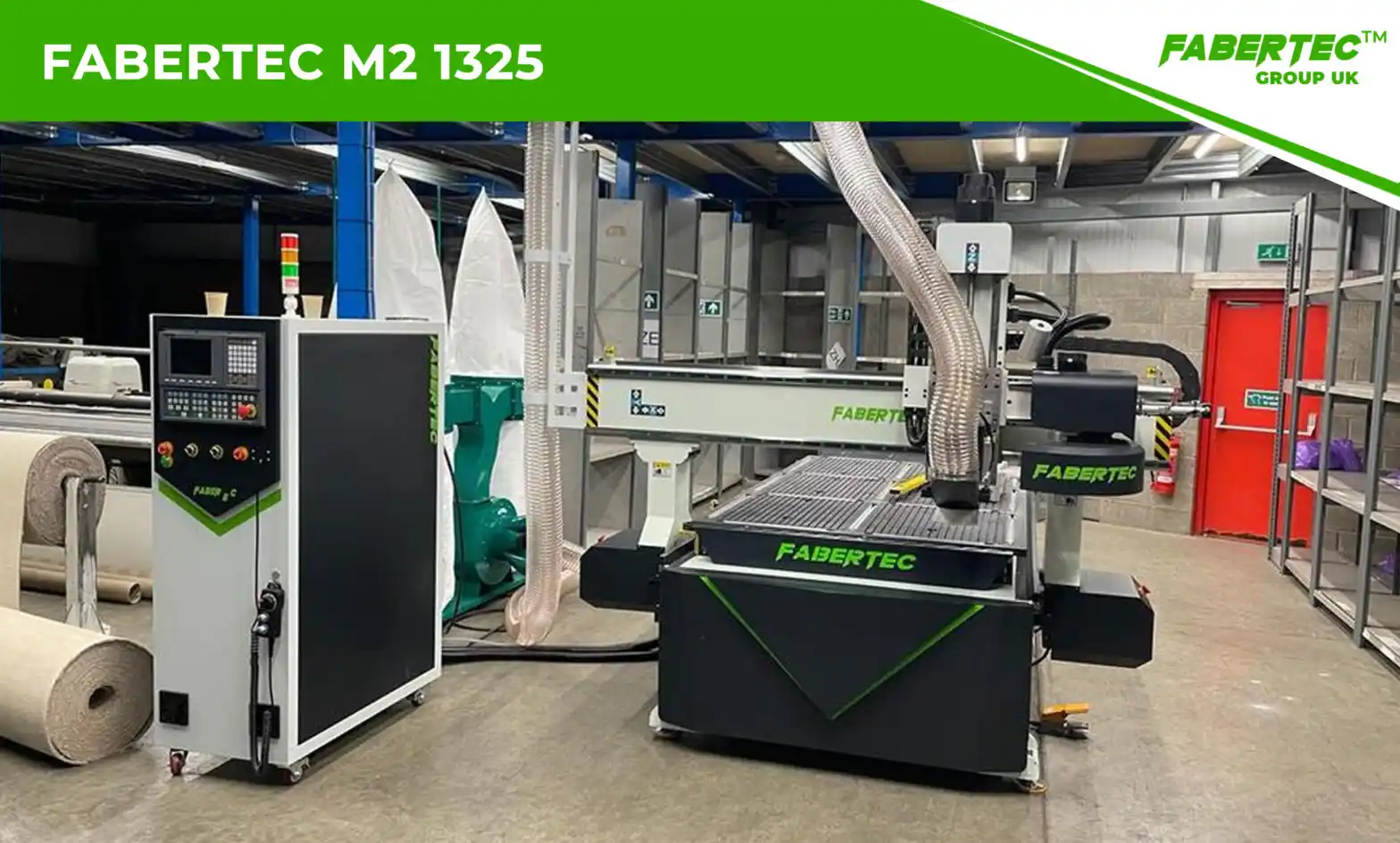 Fabertec M2 1325 CNC Centre Installation