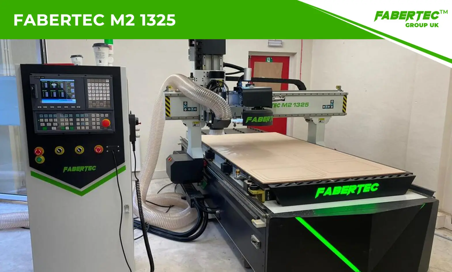 Fabertec M2 1325 CNC Router Installation