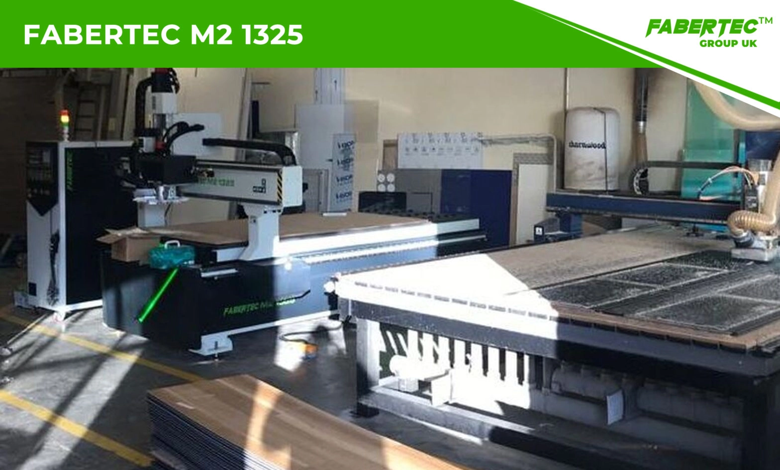 Fabertec M2 1325 CNC Centre Installation