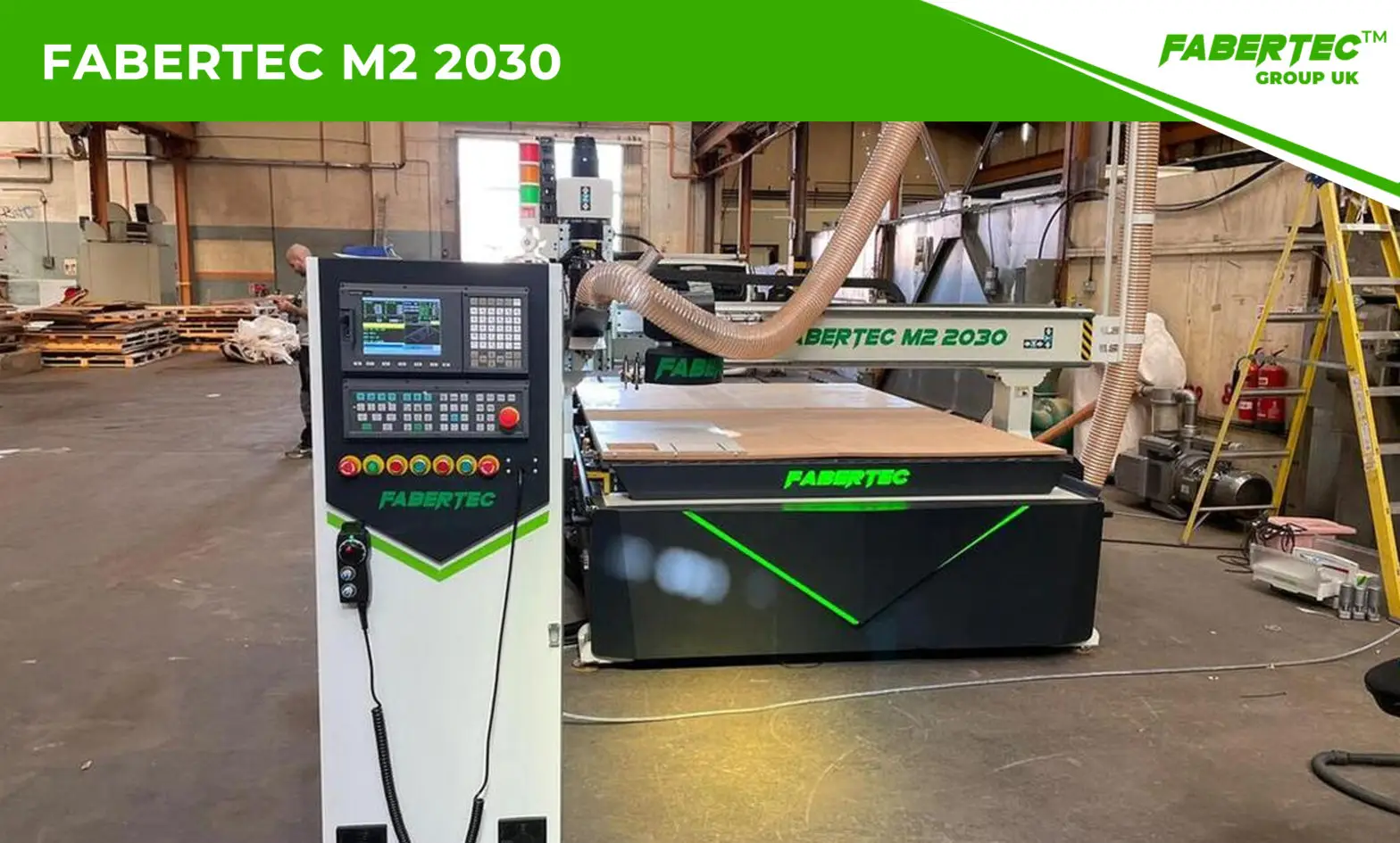 Fabertec M2 2030 CNC Centre Installation