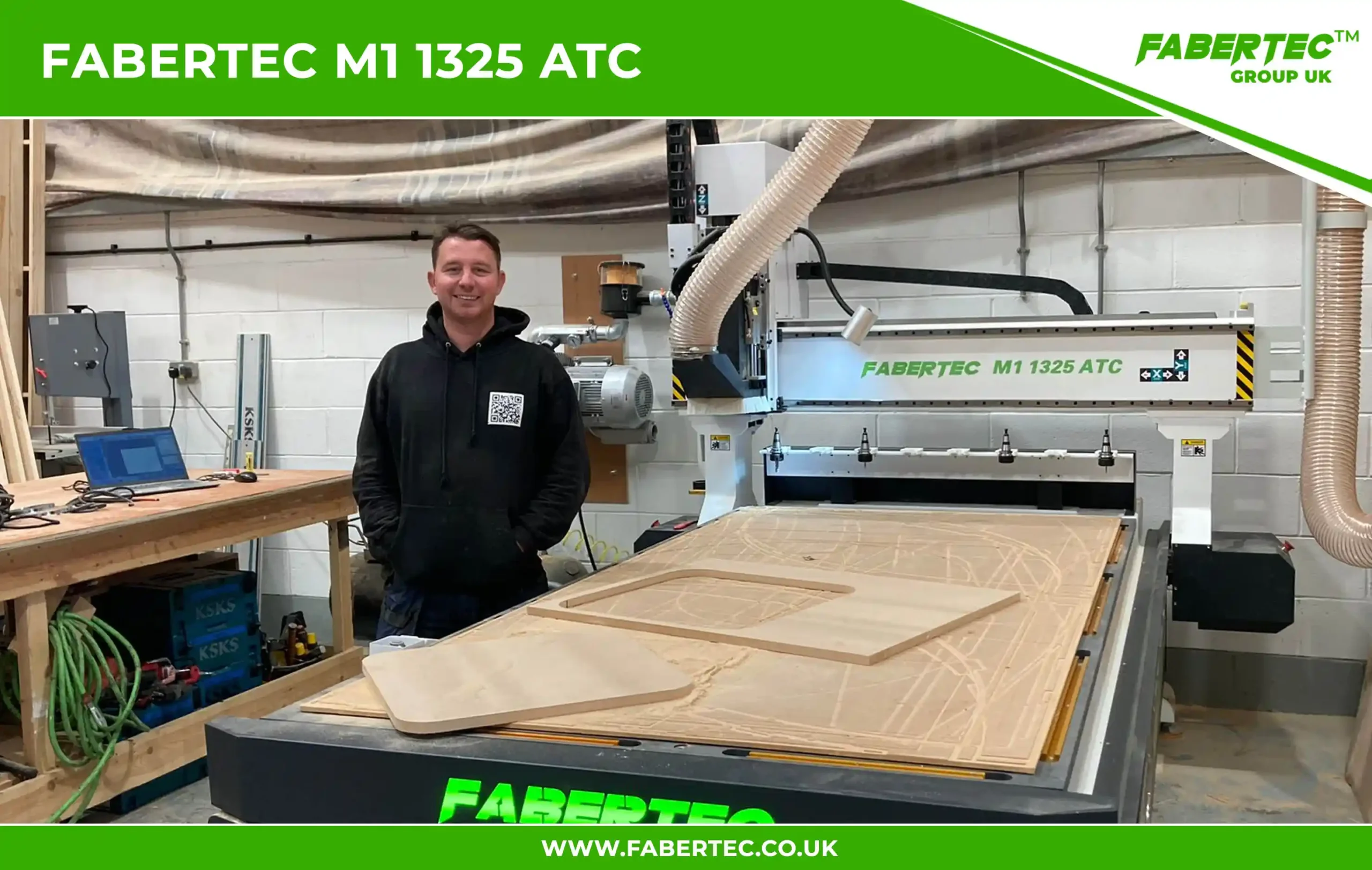 Faberetec M1 1325 ATC CNC Centre Router