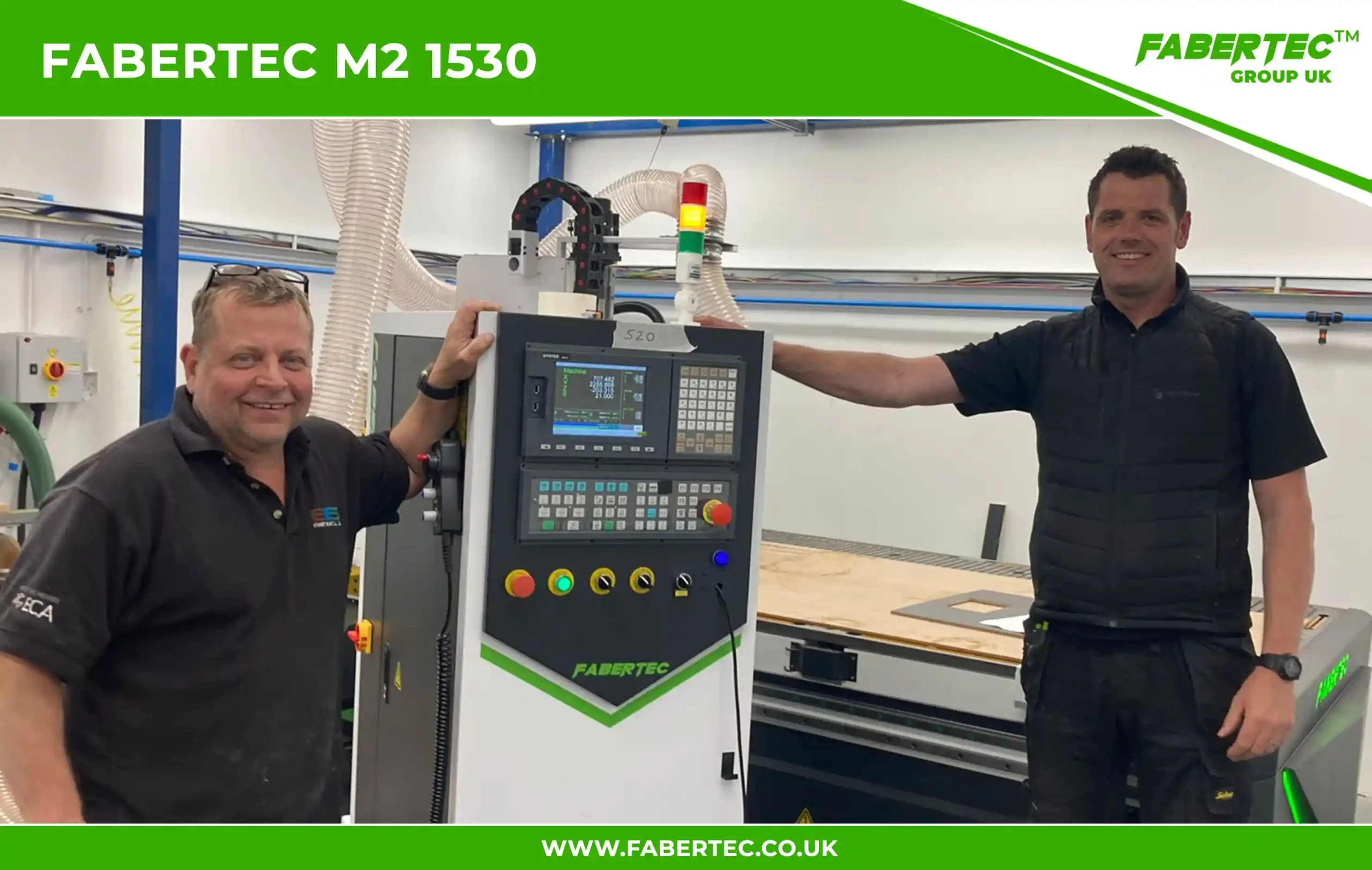 Faberetec M2 1530 CNC Centre Router