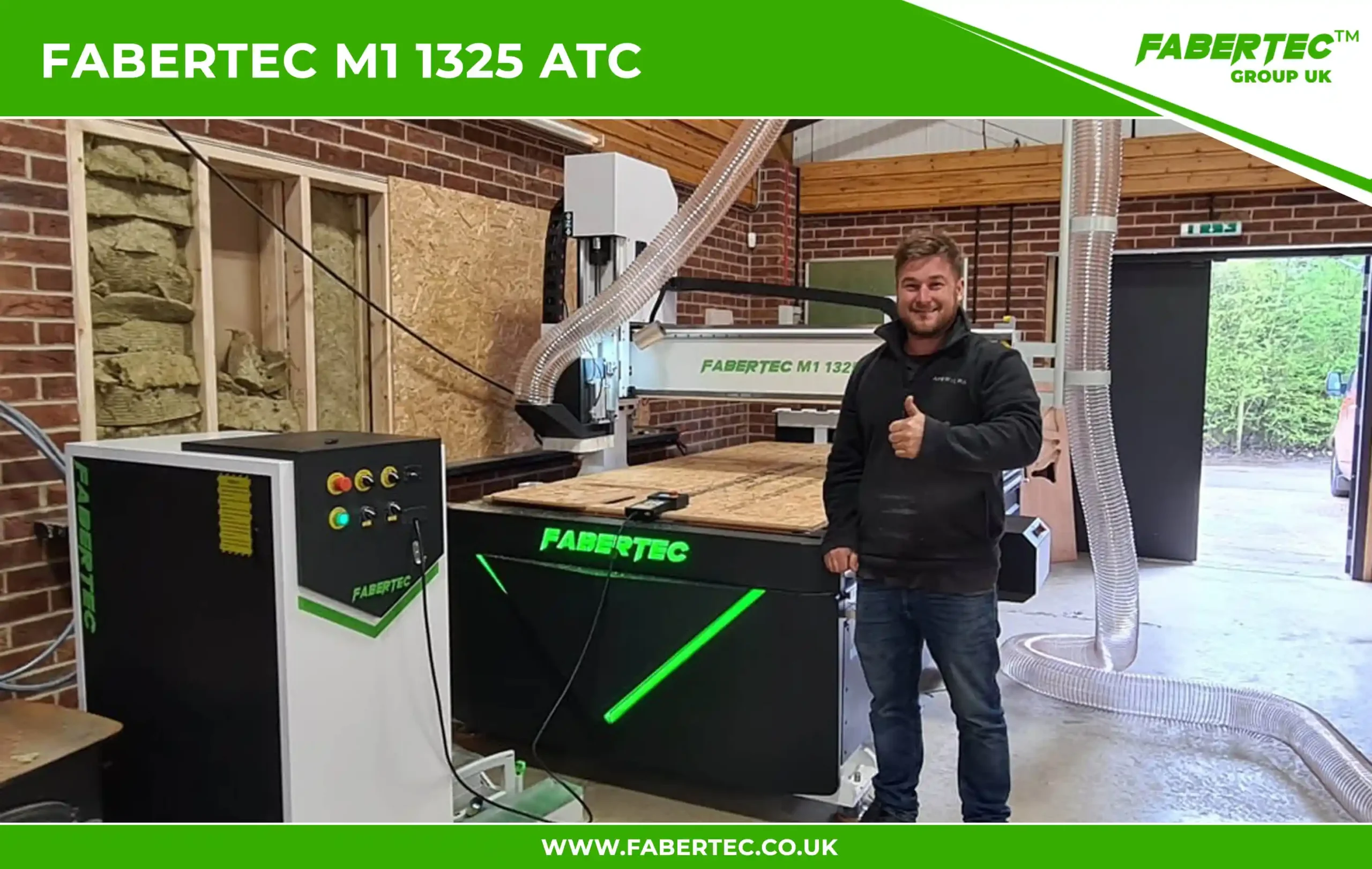 Faberetec M1 1325 ATC CNC Centre Router