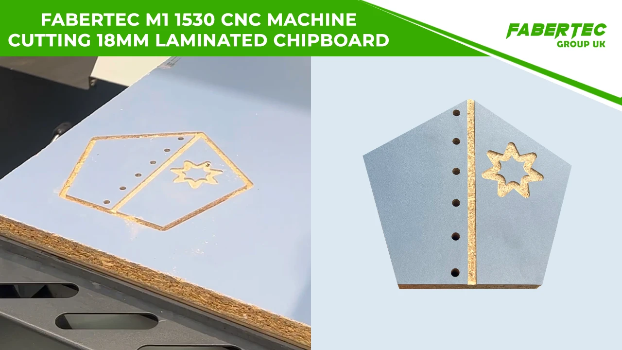 Fabertec M1 1530 Cutting 18mm Laminated Chipboard