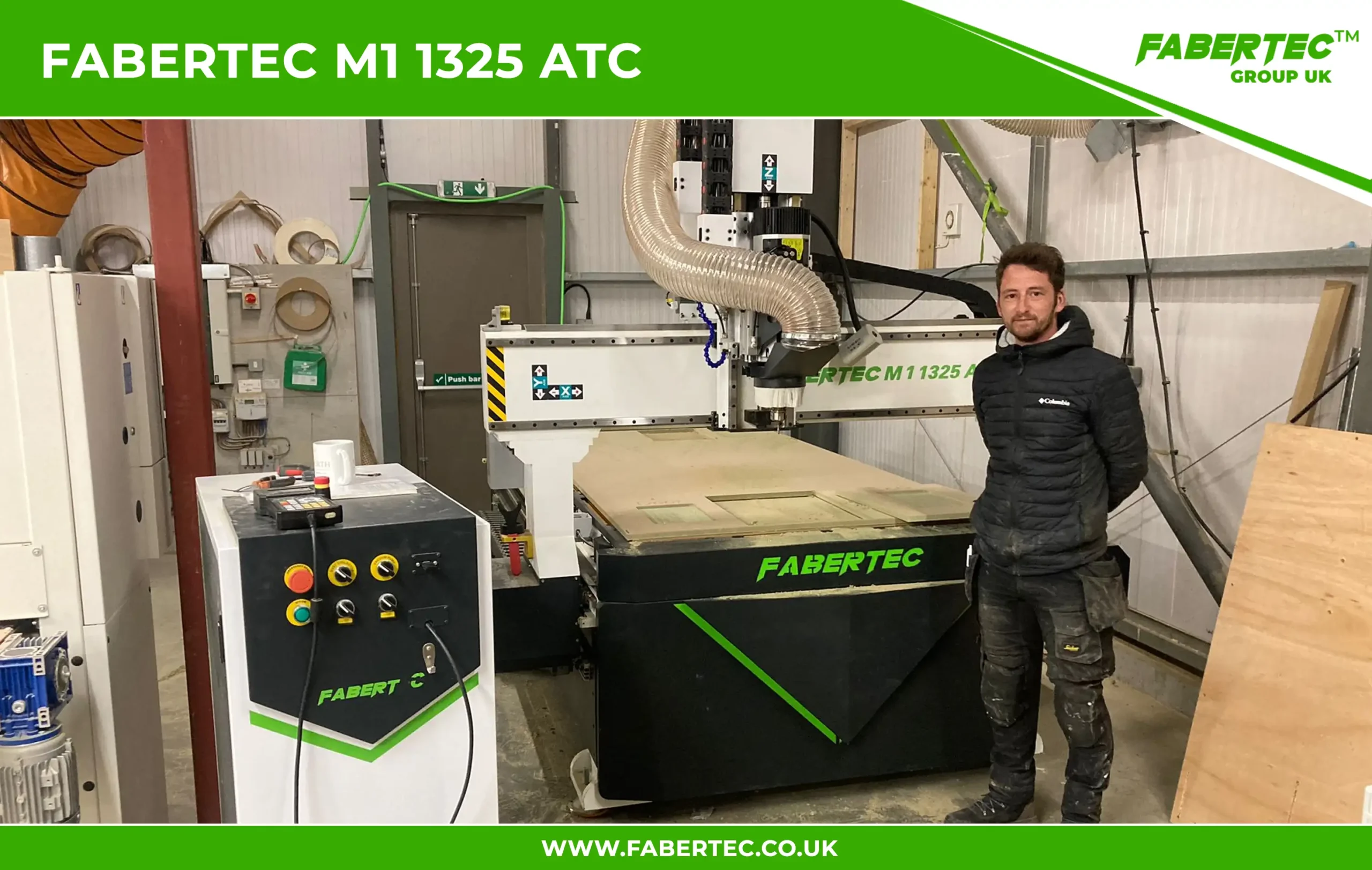 Fabertec m1 1325 atc Ruskington installation