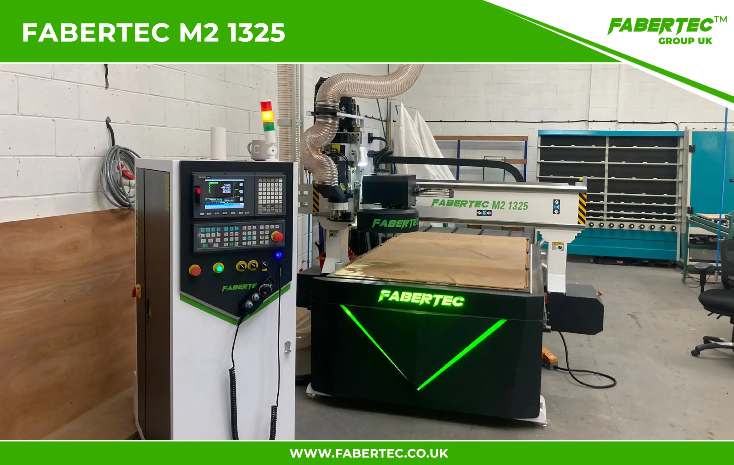 Fabertec M2 1325 Glasgow installation.