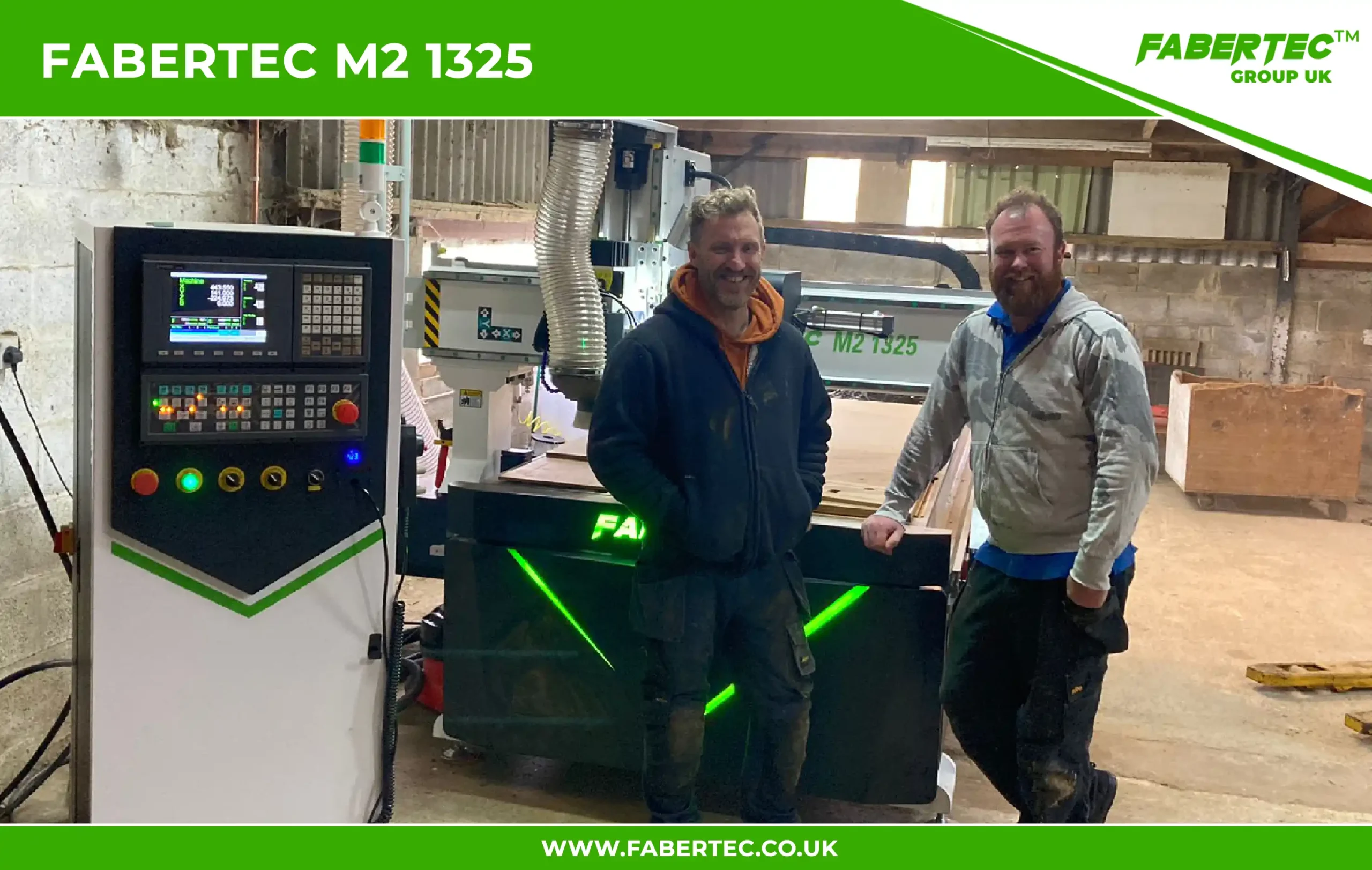 fabertec m2 1325 derbyshire installation